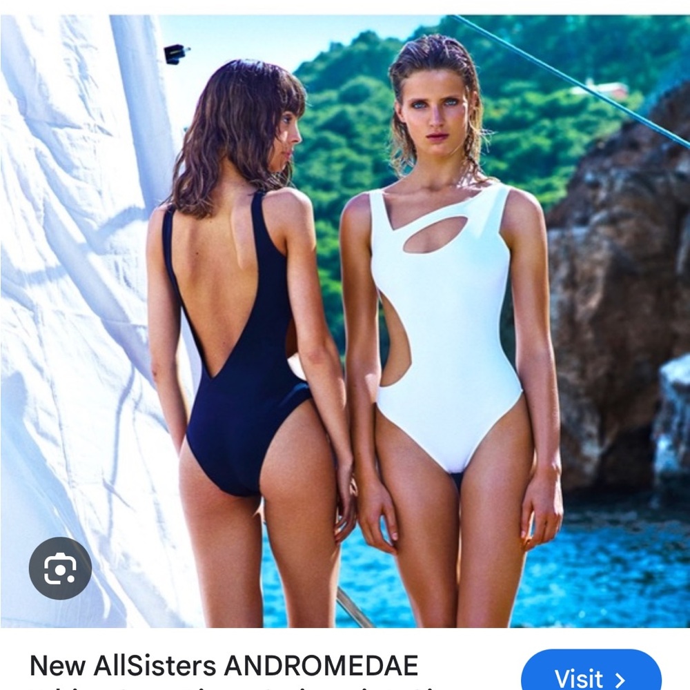 AllSisters Andromedae one piece Swimsuit White Size M